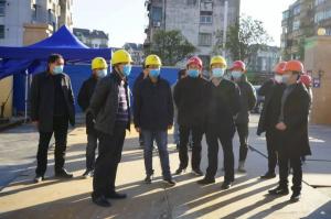 公司黨委書記、董事長(zhǎng)費(fèi)子明帶隊(duì)深入項(xiàng)目一線檢查疫情防控、復(fù)工復(fù)產(chǎn)