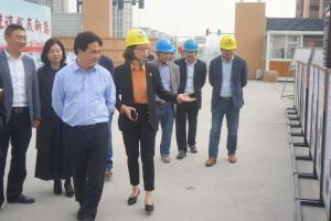 市國資委黨委書記、主任婁顯杰赴市北32號地塊調(diào)研“紅色工地”建設(shè)